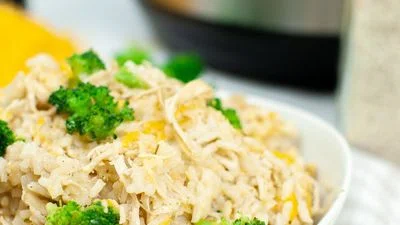 Instant Pot Chicken And Broccoli Casserole