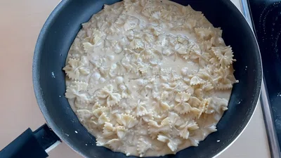 Caramelized Onion Alfredo Pasta
