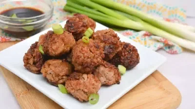 Asian Pork Meatballs