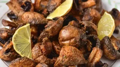 Air Fryer Mushrooms