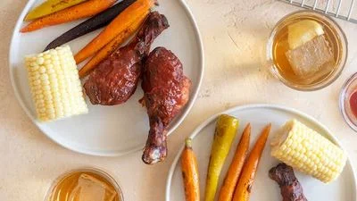 Baked BBQ Chicken Legs