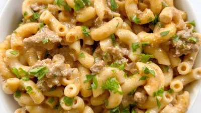 Dairy-Free Hamburger Helper