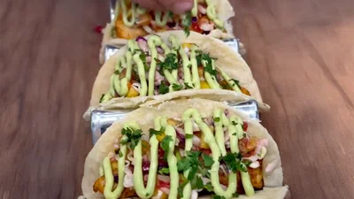 High Protein Low Calorie Fish Tacos