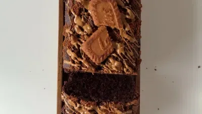 Chocolate Biscoff Banana Bread