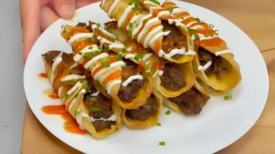 Low Calorie High Protein Beef Taquitos