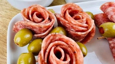 How To Make Salami Roses
