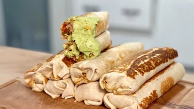 High Protein Breakfast Burrito Meal Prep
