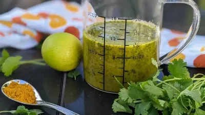 Cilantro Curry Vinaigrette