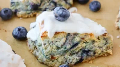 Blueberry Brown Butter Scones