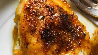 Baked Chicken Thighs