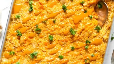 Buffalo Chicken Casserole