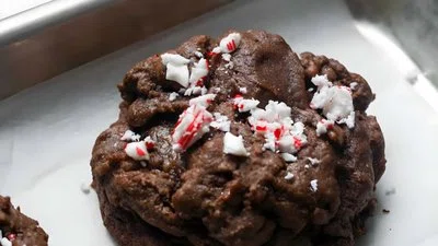 Chocolate Peppermint Cookies