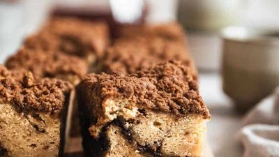 Brown Butter Banana Coffee Cake