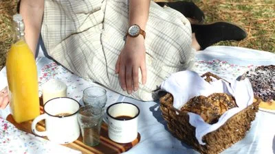 Blueberry-Almond Skillet Cake