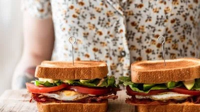 Breakfast Blt With Avocado & Spicy Mayo
