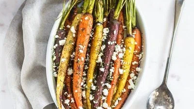 Turmeric & Za’Atar Roasted Carrots