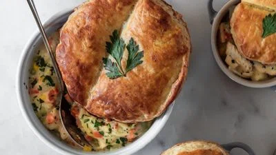 Deconstructed Chicken Pot Pie