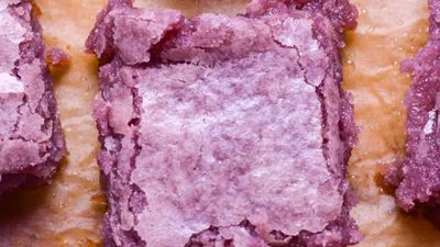 Ube Brownies