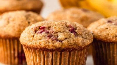 Easy Small Batch Raspberry Banana Muffins