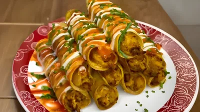 Low Calorie High Protein Chicken Taquitos