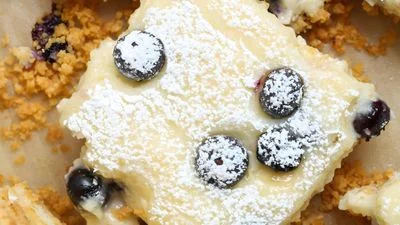 Blueberry Cheesecake Bars