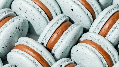 Robin's Egg Macarons