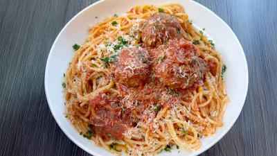 Spaghetti and Meatballs