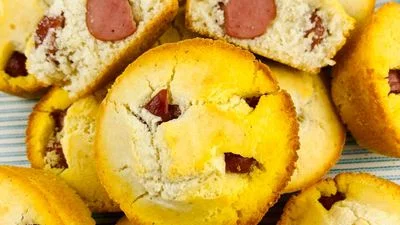 Corn Dog Muffins