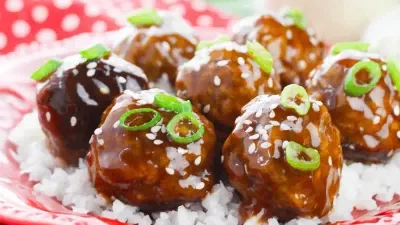 Honey Garlic Meatballs