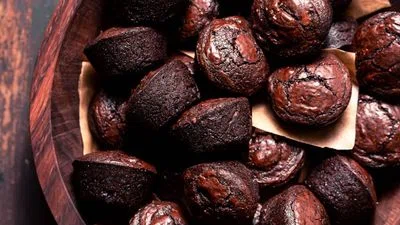 Fudgy Espresso Brownie Bites
