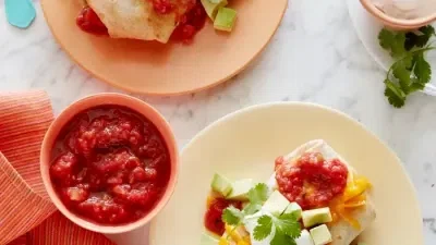 Vegetarian Chimichangas