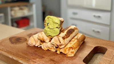 High Protein Steak, Egg & Cheese Burrito
