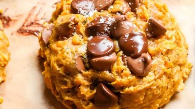 Pumpkin Oatmeal Chocolate Chip Cookies