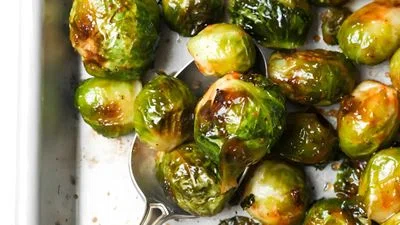 Honey Sriracha Brussels Sprouts