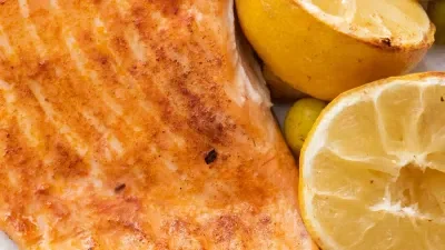 Air Fryer Salmon