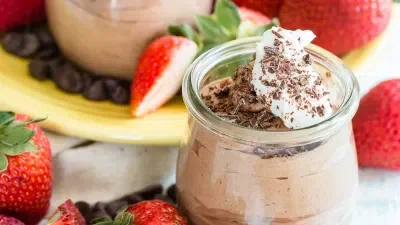 Eggless Chocolate Mousse