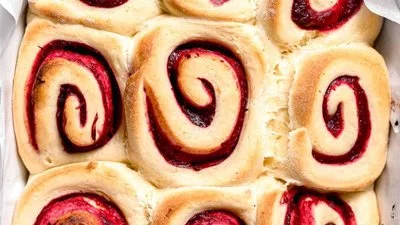 Cranberry Orange Cinnamon Rolls