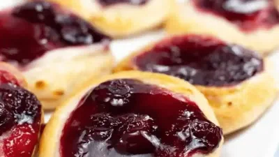 Air Fryer Cherry Danish