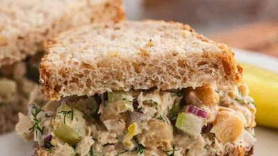 Chickpea Tuna Salad