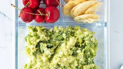 Avocado Cottage Cheese Egg Salad