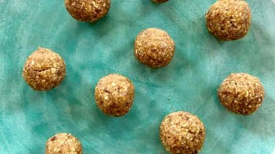 Lemon Date Balls