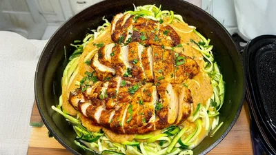 Chicken Zucchini Pasta Meal Prep