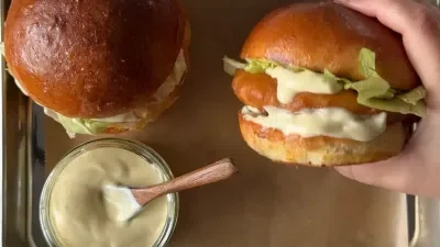 Homemade McChicken Sandwich