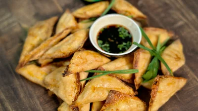 High-Protein Low-Calorie Crab Rangoons