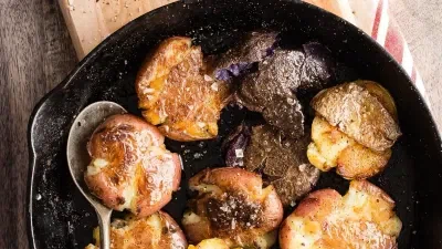 Crispy Smashed Potatoes