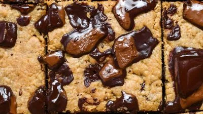 Peanut Butter Blondies