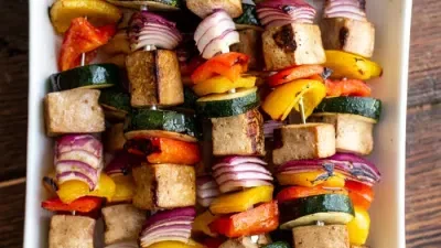 Easy Tofu Kebabs