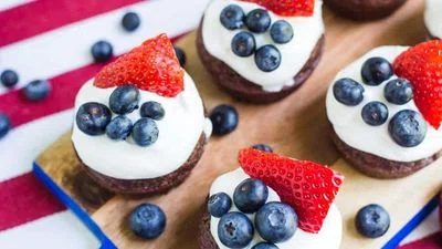 4th of July Brownies