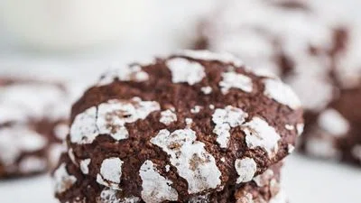 Chocolate Crinkle Cookies