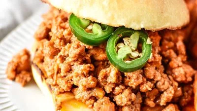 Ground Turkey Sloppy Joes